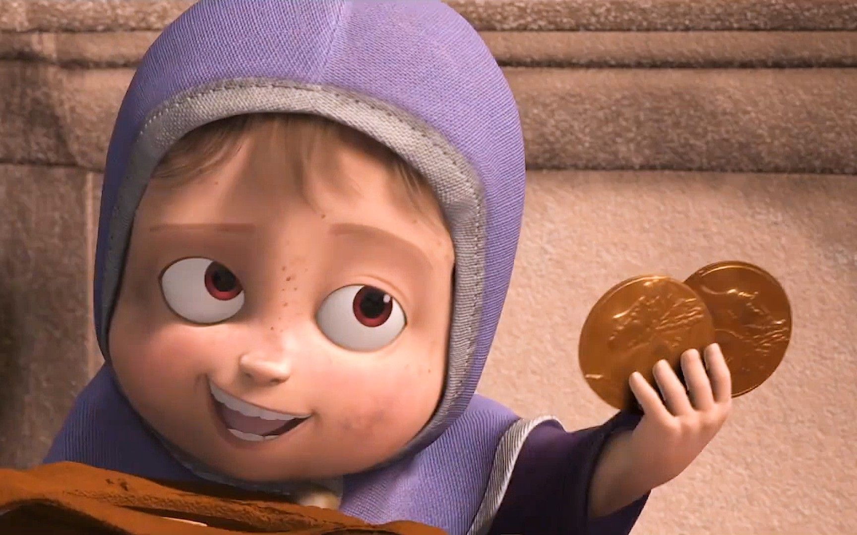 为了熊孩子的金币两个卖艺人拼尽全力高分动画光杆乐队