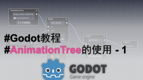 蘩】[Godot教程]使用AnimationTree管理动画（下）-哔哩哔哩