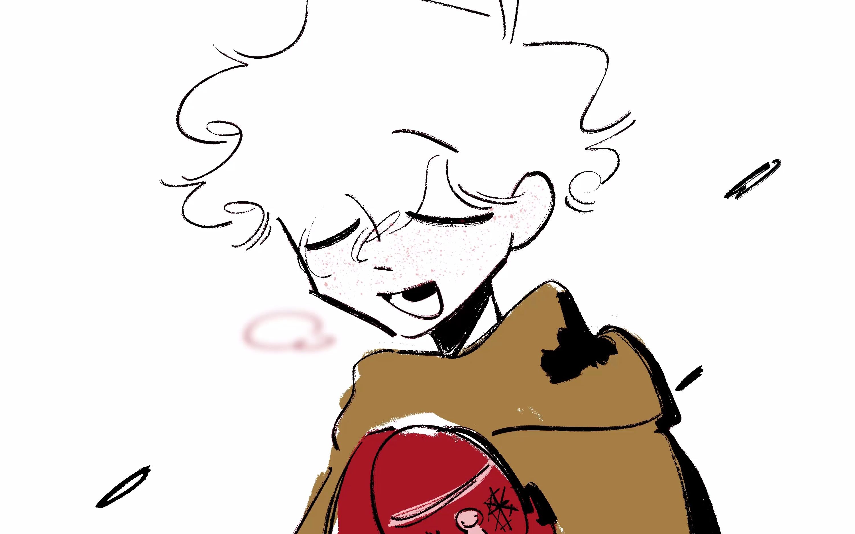 【dreamnotfound手书】希望george能过一个快乐的圣诞 :)