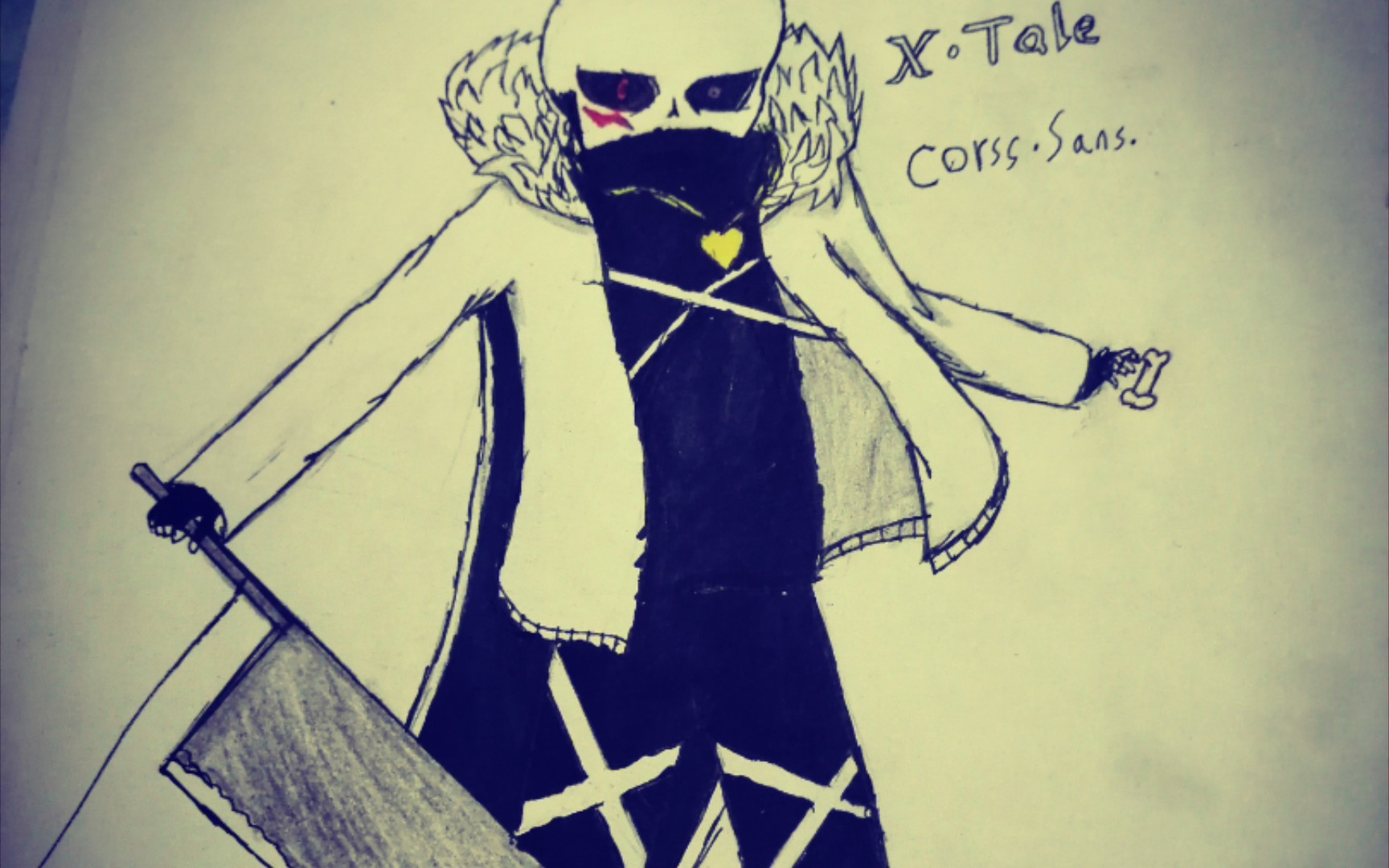 x-tale corss-sans手绘