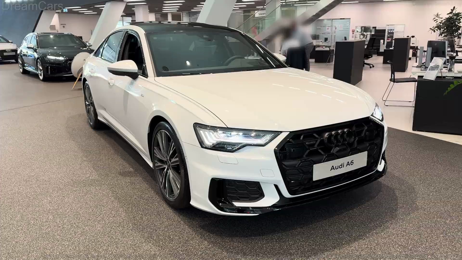 白色标轴奥迪a6二手车贩子的噩梦