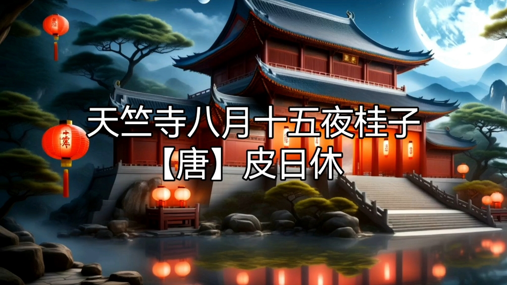 天竺寺八月十五日夜桂子 B站