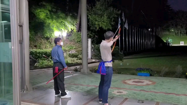 韩弓片箭145米射箭