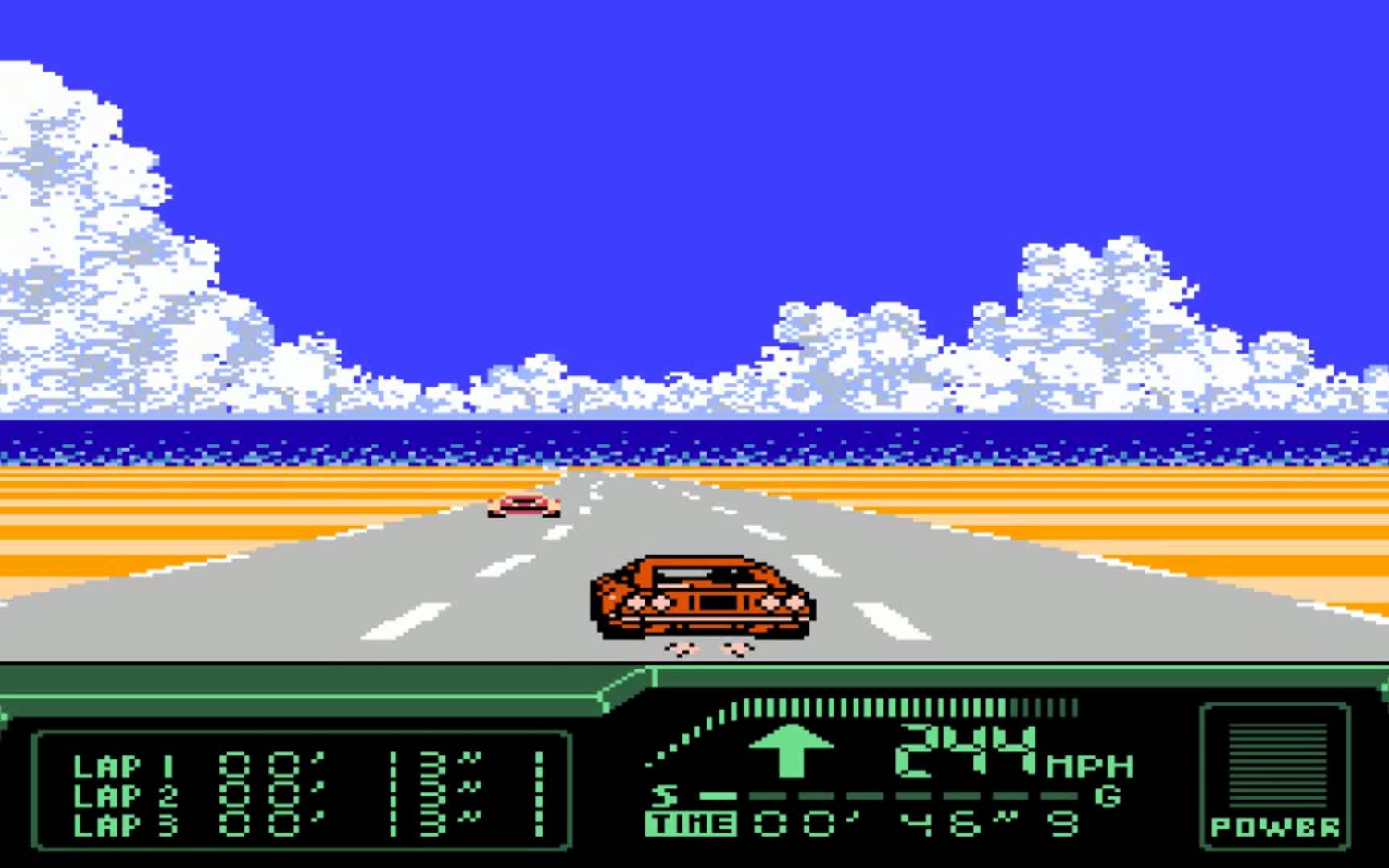 木子小驴解说《fc拉德赛车公路之星二代》回忆童年经典游戏系列试玩