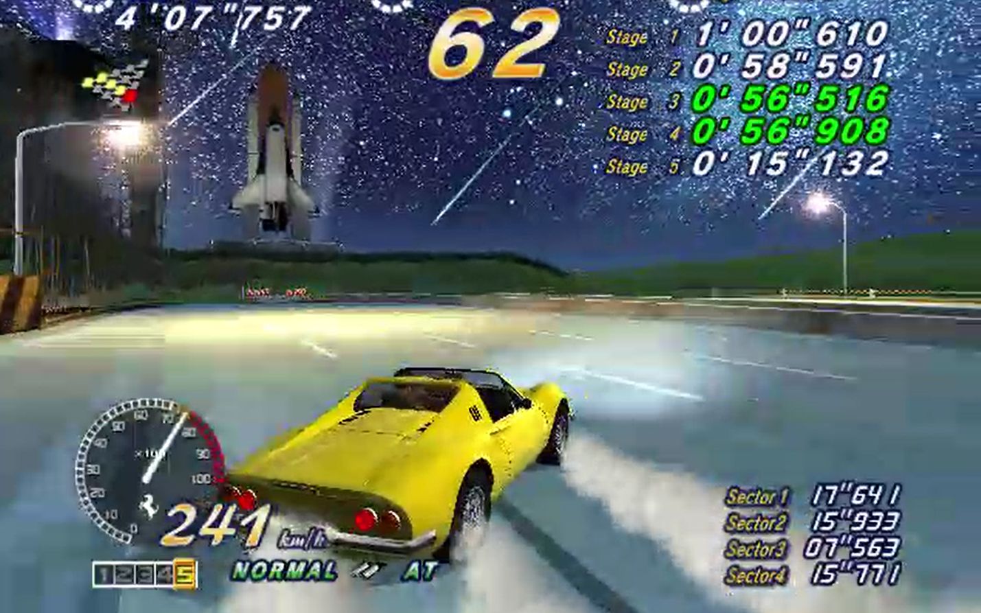 [图]【OutRun2SP】关卡 Milky Way（银河）