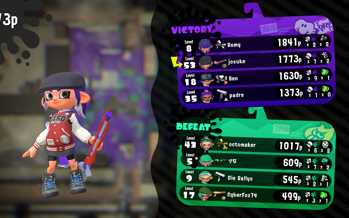 splatoon2喷射战士2快乐菜狙