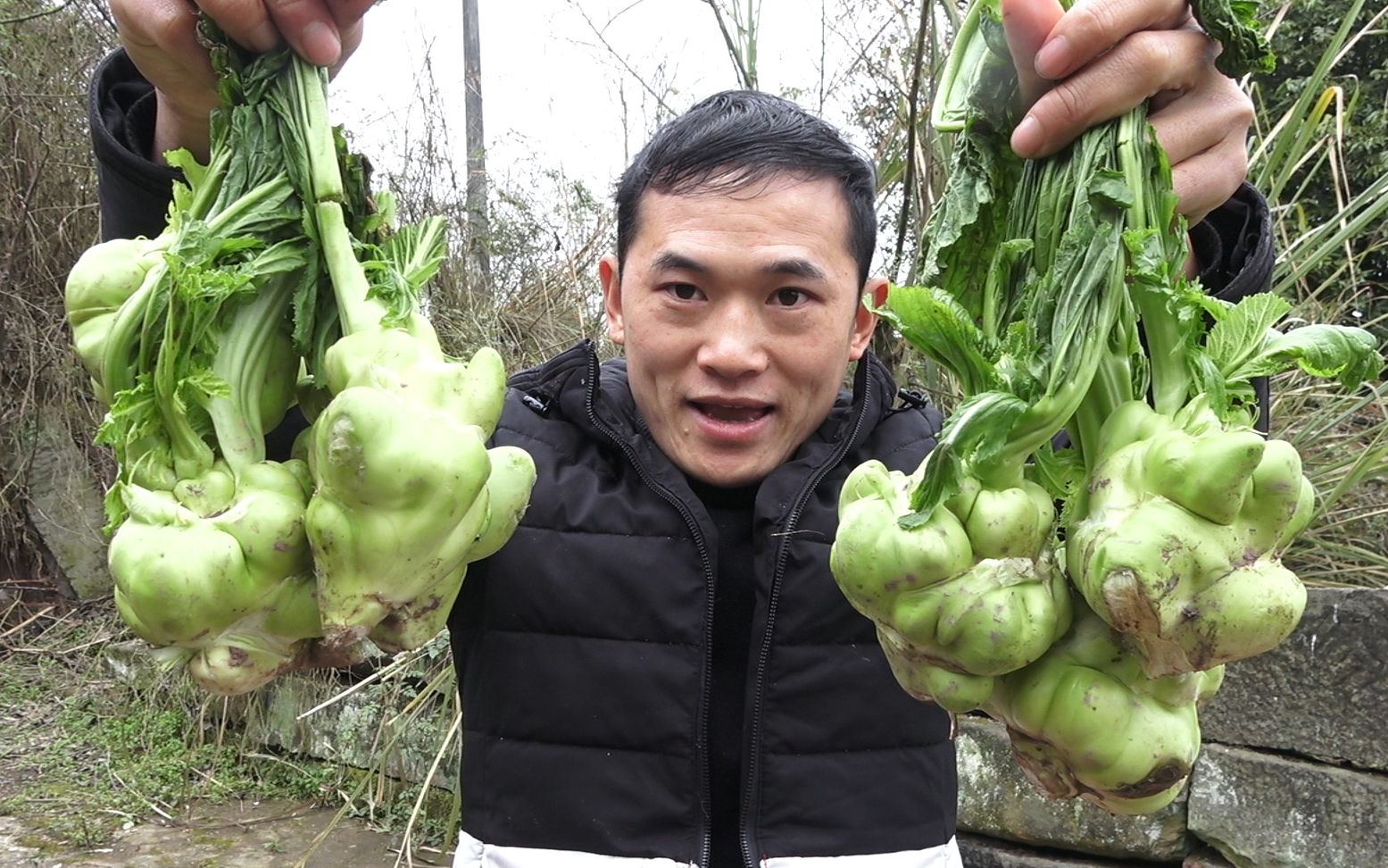 疙瘩菜这样吃好爽,凉拌清脆可口又麻又辣,好吃下饭,真过瘾_哔哩哔哩