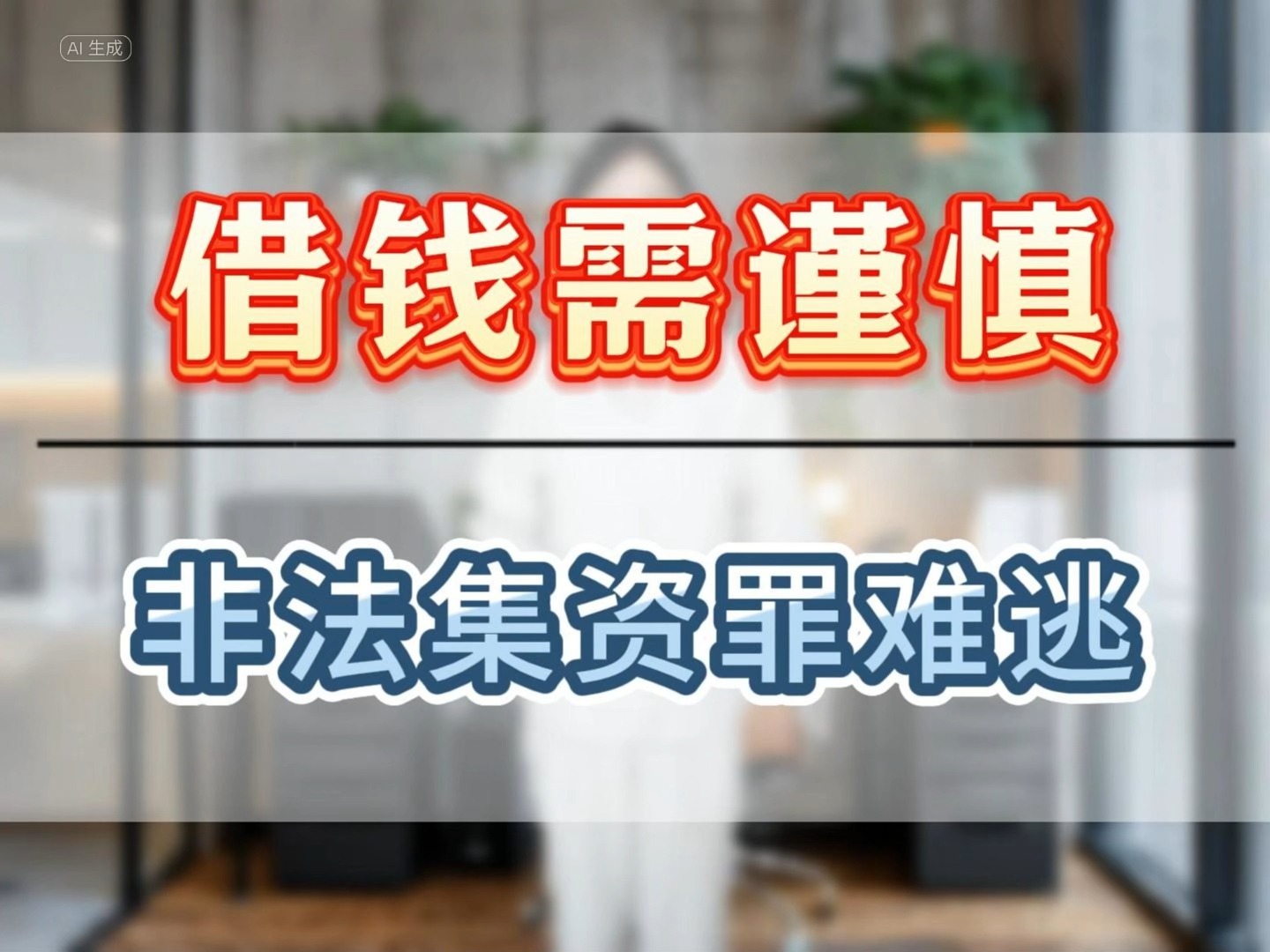 借钱不慎成非法集资?这里有你必须知道的法律真相!哔哩哔哩bilibili