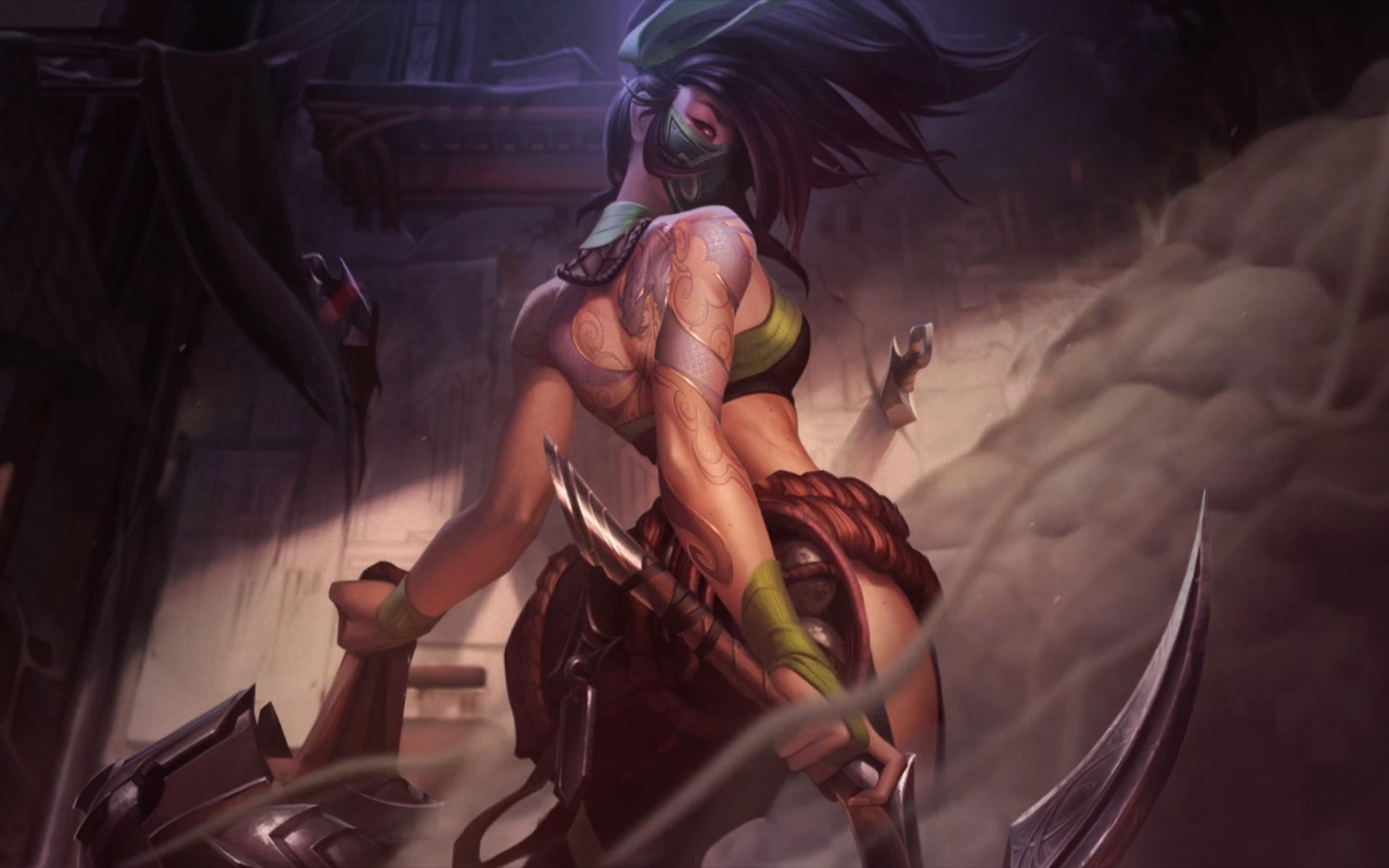 手游梨花香阿卡丽 - 荣耀剑下取,均衡乱中求.