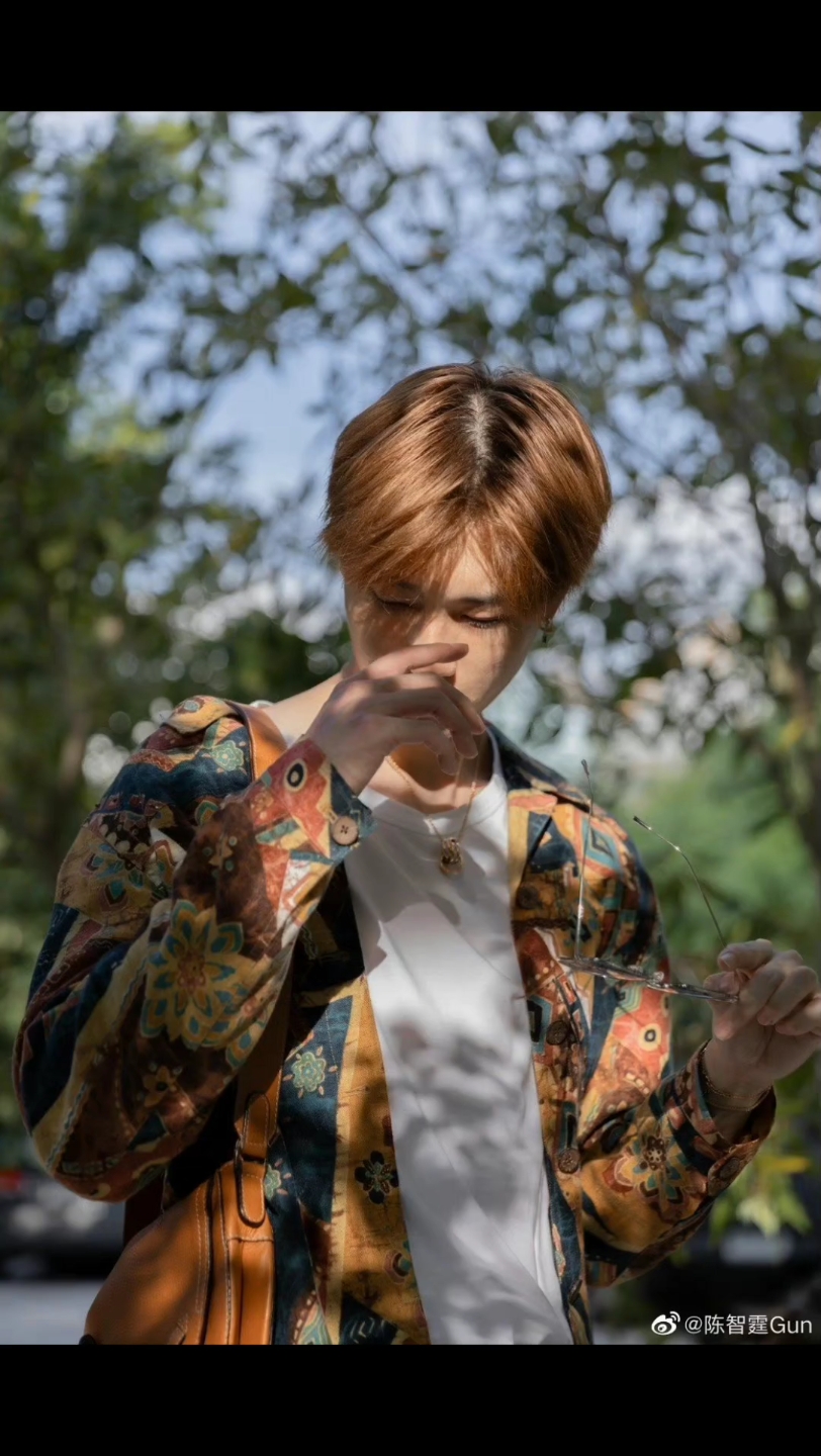 gun陈智霆 甜心越来越好看了