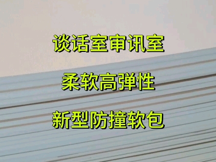 廉政教育中心谈话室防撞软包墙板 米黄色皮革颜色哔哩哔哩bilibili