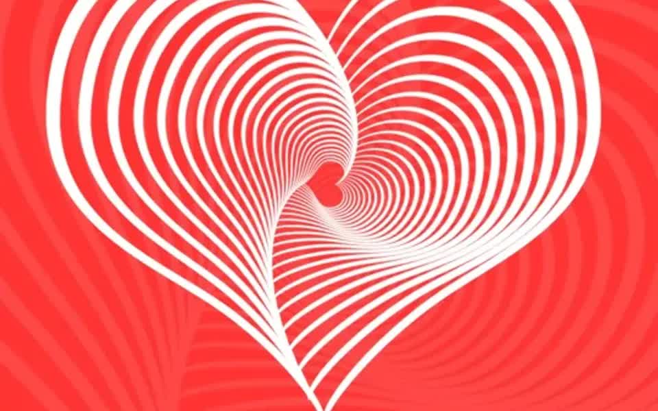 制作创意叠加心形图形