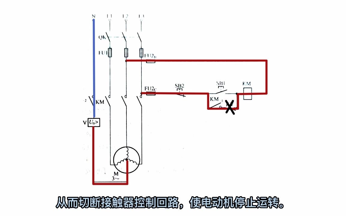 电动机零序电压断相保护控制电路哔哩哔哩bilibili