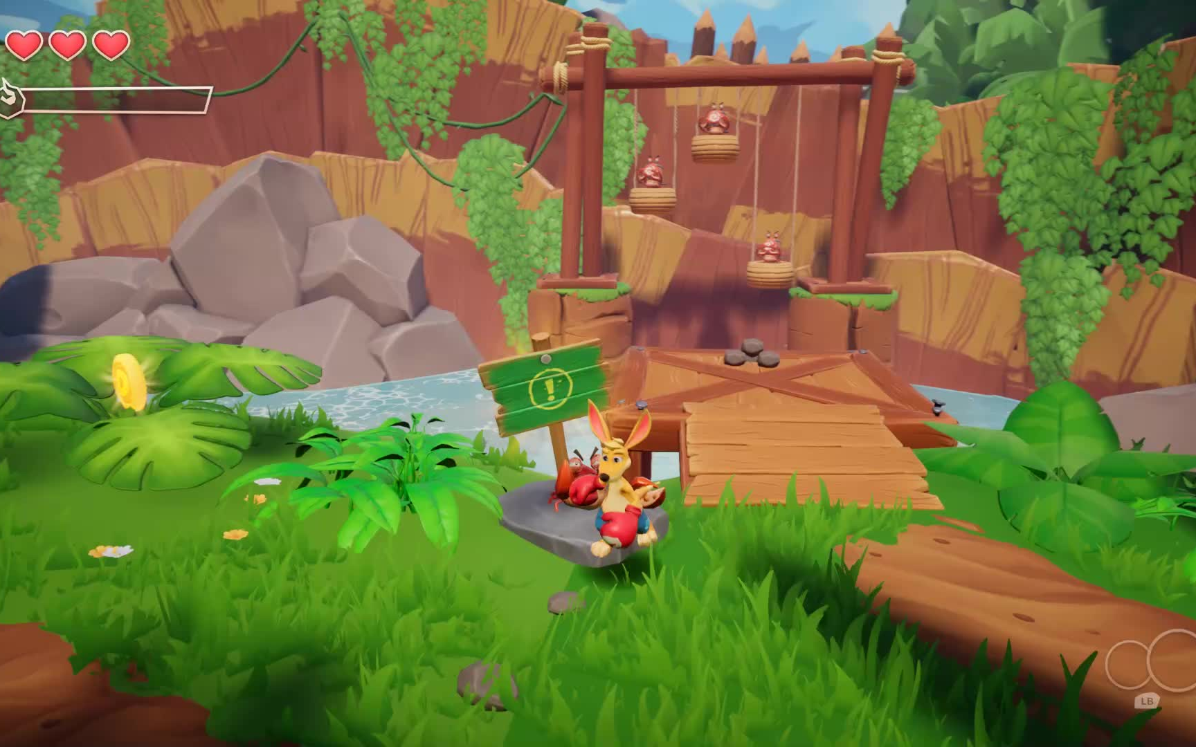 《袋鼠闯天关》试玩演示解说_哔哩哔哩bilibili_游戏解说