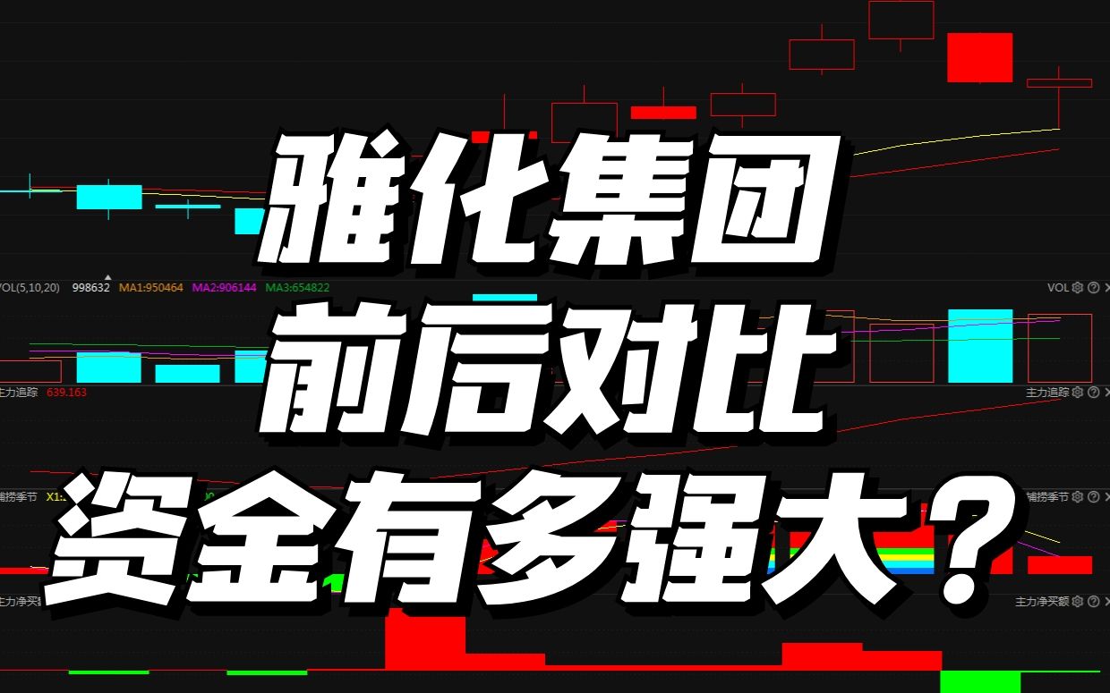 【解析】用雅化集团给你分析主力资金的强大!哔哩哔哩bilibili