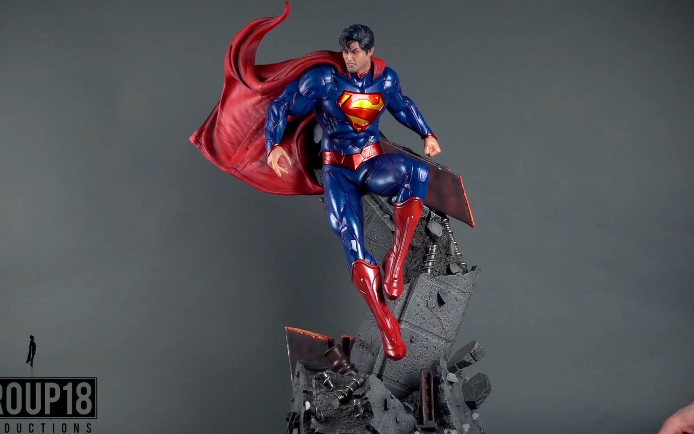 超人 statue review - superman (new 52) from prime1 studios