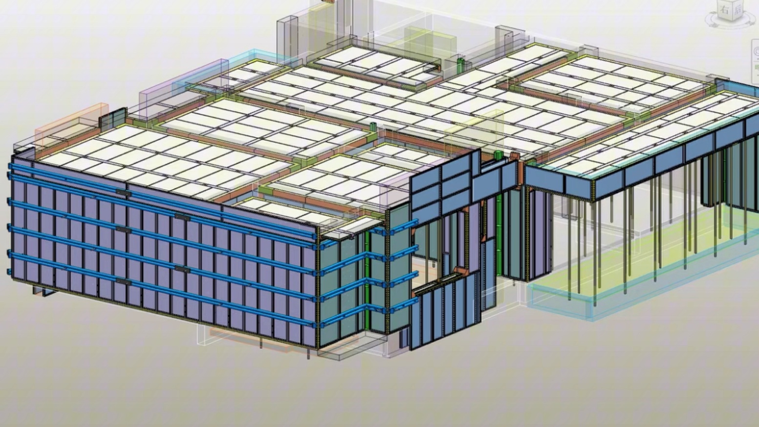 【bim:revit模型代做】bim三大专业建筑,结构,机电模型代做1.