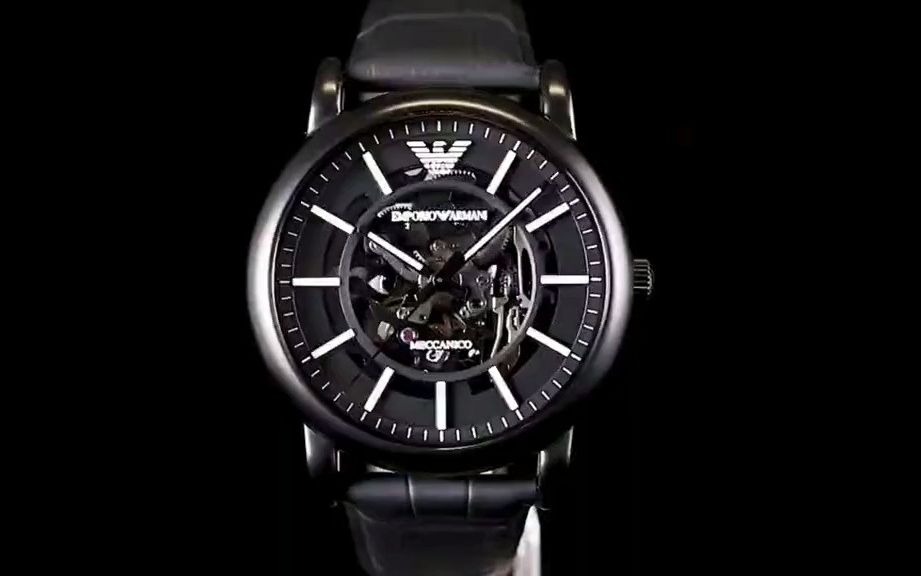 1892_阿玛尼ar60008黑骑士系列全自动机械腕表#手表 #腕表 #高端腕表