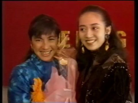 1991香港癌症基金会记招 梅艳芳 杨紫琼访问哔哩哔哩bilibili