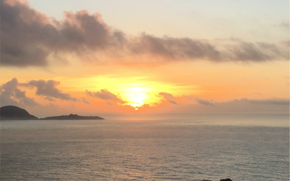 南麂岛 日出