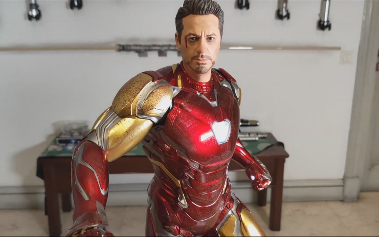 钢铁侠[ENG SUB] Avengers Endgame Iron Man Mark 85 14 Statue by Iron Studios哔哩哔哩bilibili