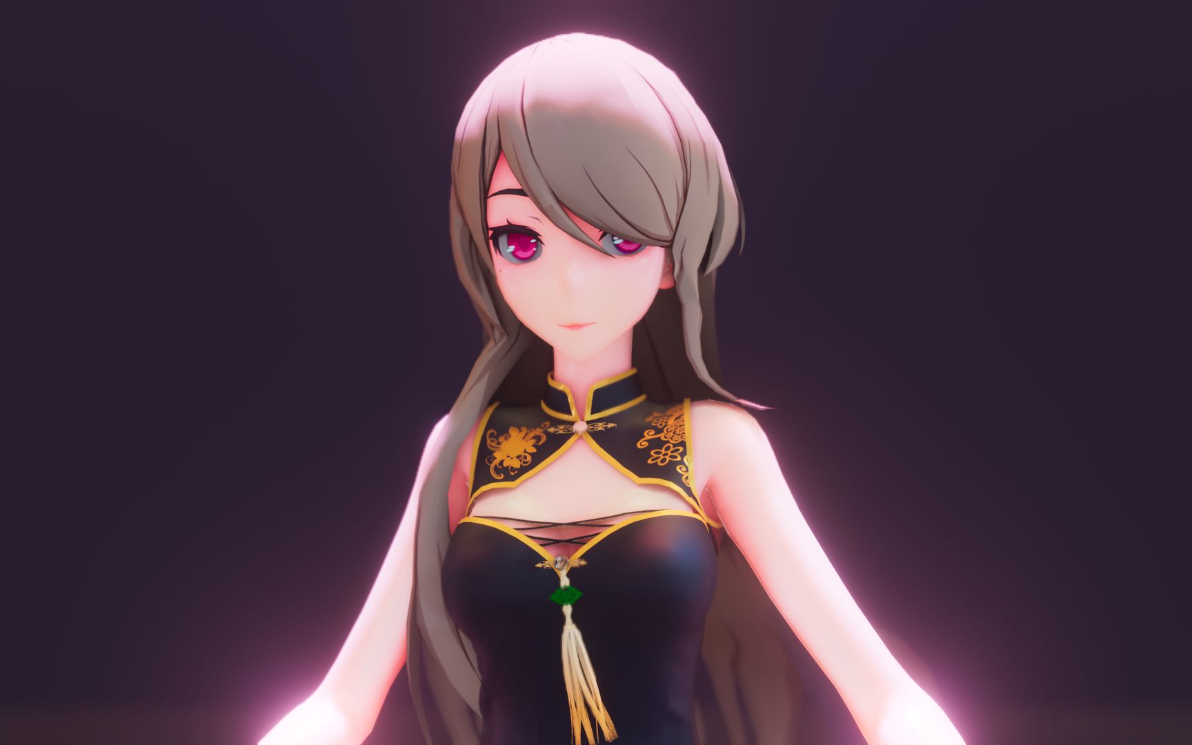 【崩坏3/布料解算】丽塔旗袍 - devil_哔哩哔哩_bilibili