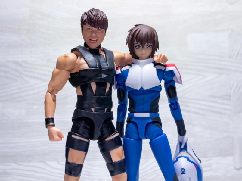 h.f 基拉 驾驶服 玩家实物与其他各种可动人型互动