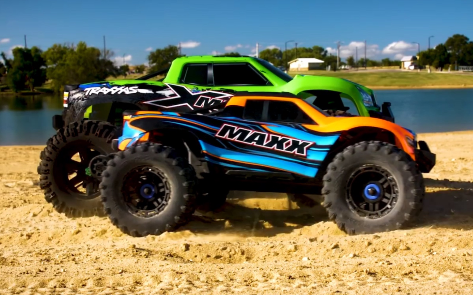 traxxas maxx 1/10 大脚车 广告 rc rc遥控模型 怪兽卡车 大脚 t厂