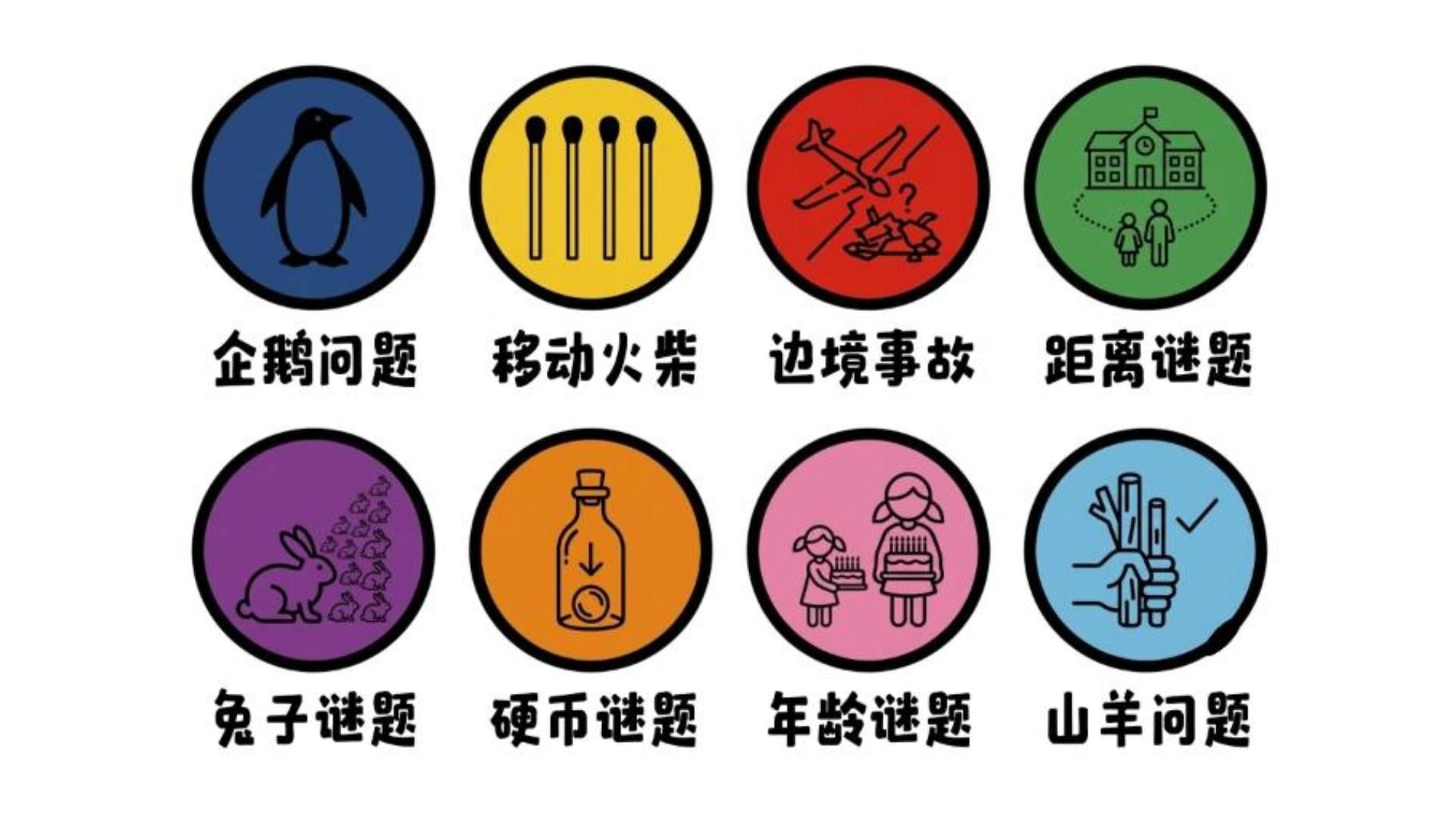 讲解8个脑筋急转弯，烧脑谜题。