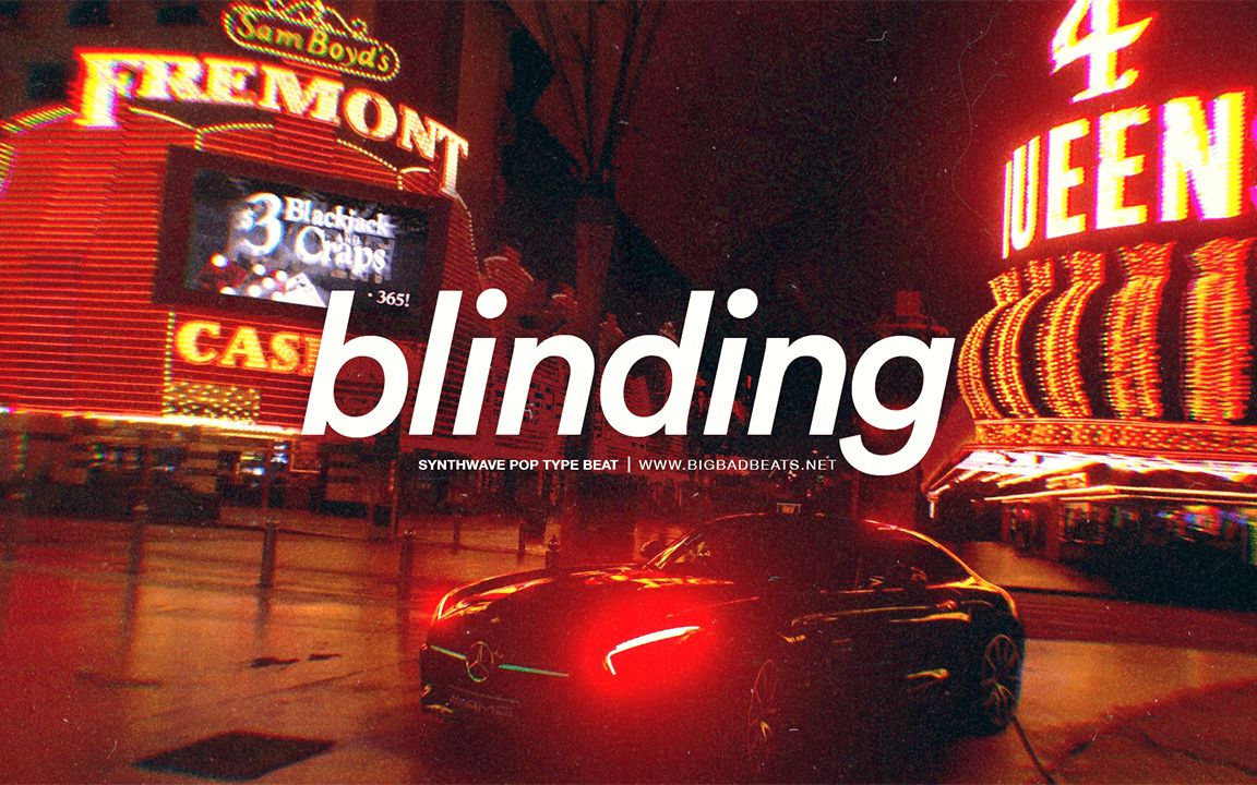 (伴奏) The Weeknd x 80s Synthwave 迪斯科 Pop Type Beat  "Blinding"哔哩哔哩bilibili