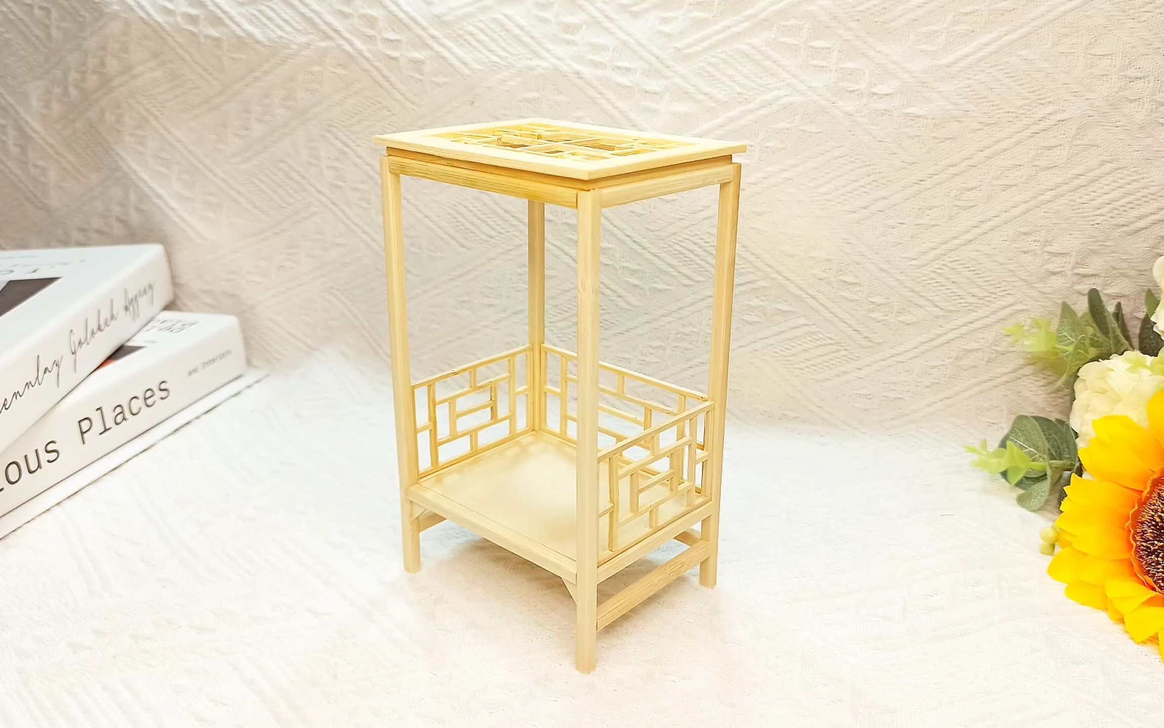 用筷子做的复古风小凉椅