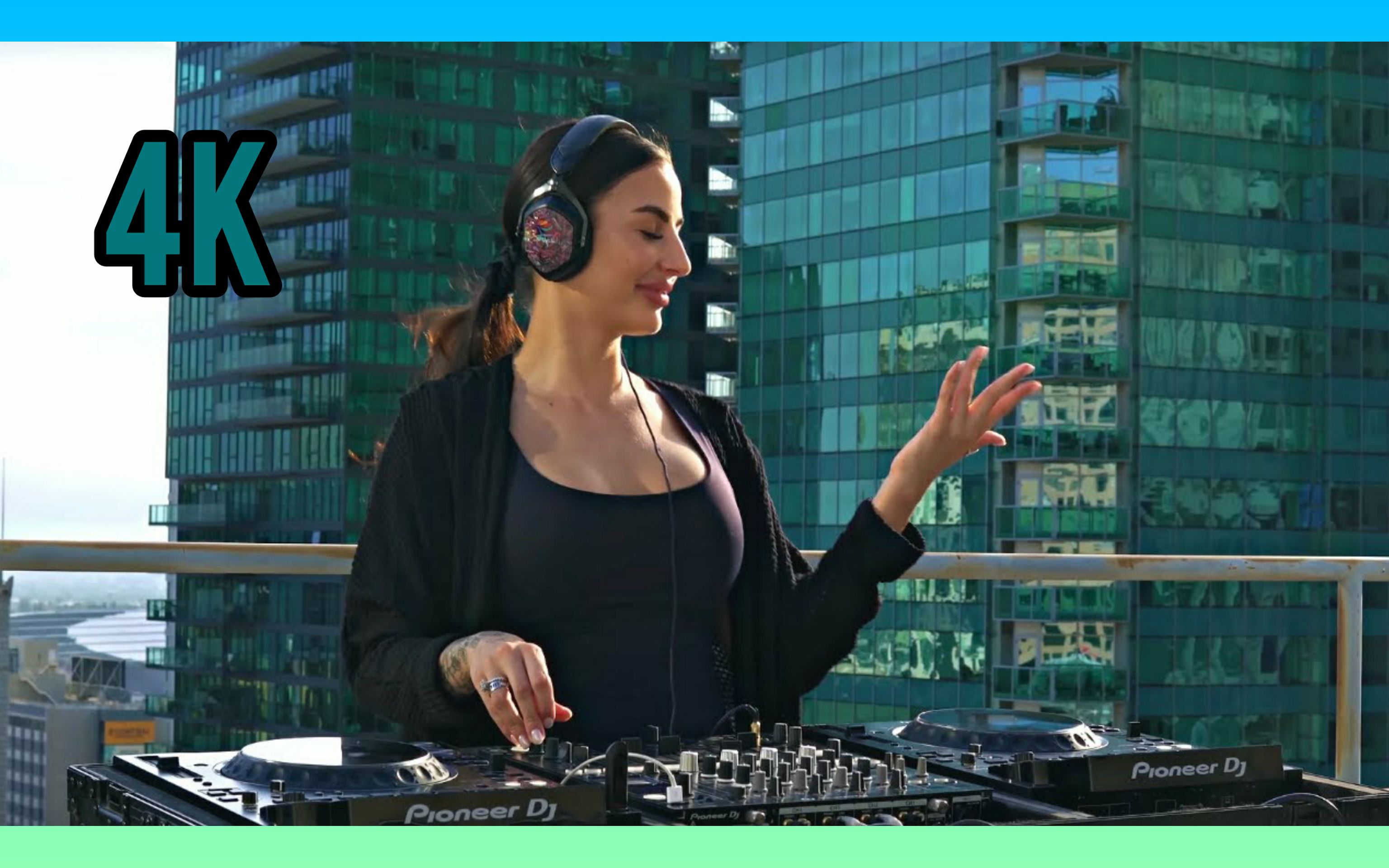 DeepMe - 现场 @ 洛杉矶市中心的屋顶 / Melodic Techno & Progressive House 4k Dj Mix 2023