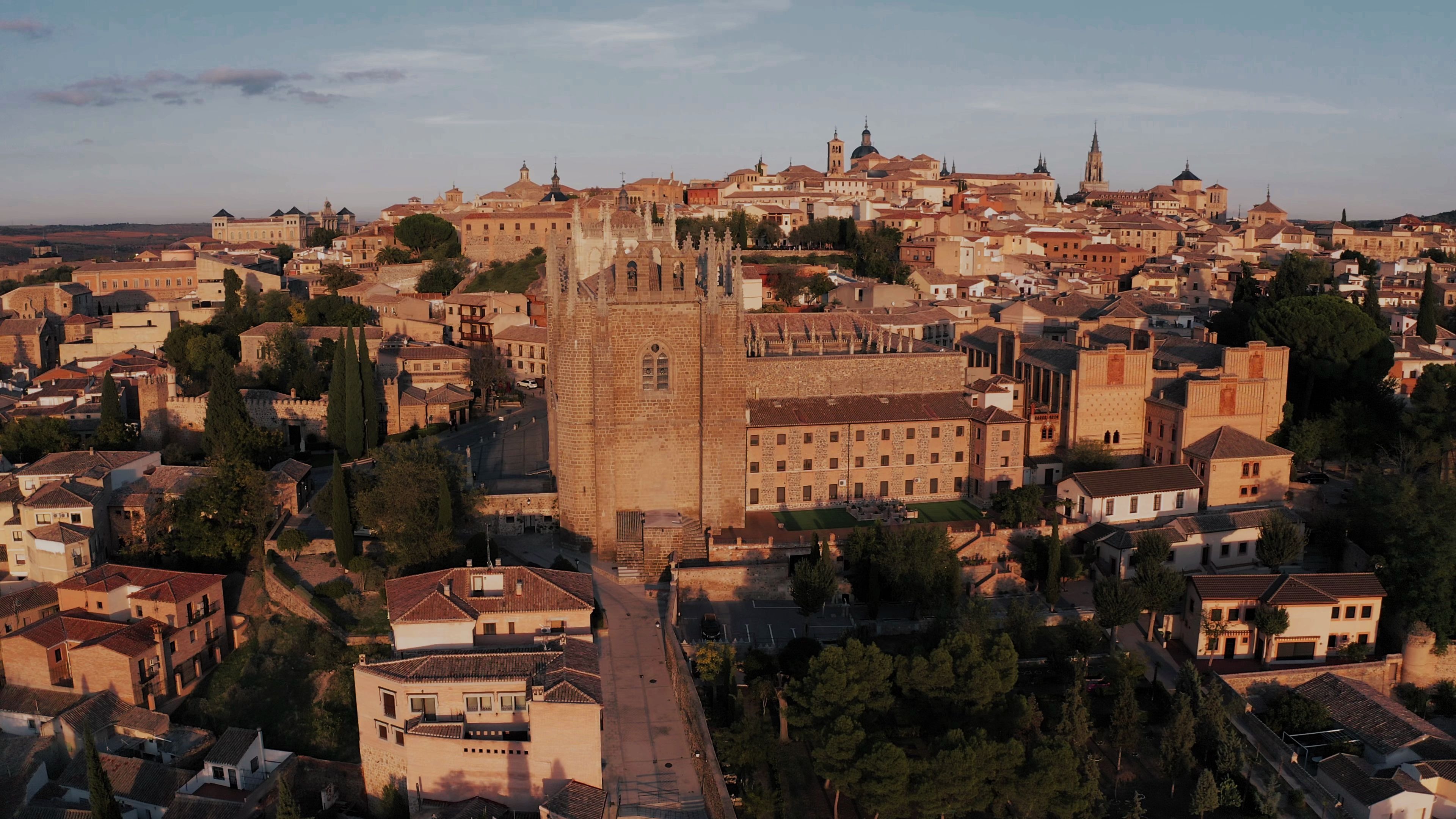 西班牙托莱多故都航拍_哔哩哔哩_bilibili