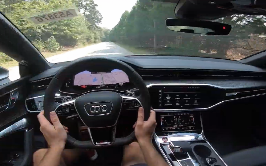 2023奥迪rs7 第一视角试驾