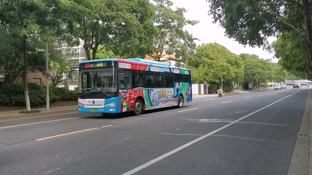 【无锡公交*梁溪分公司】53路 中山路（学前东路）→梅园公交总站 全程第一视角pov