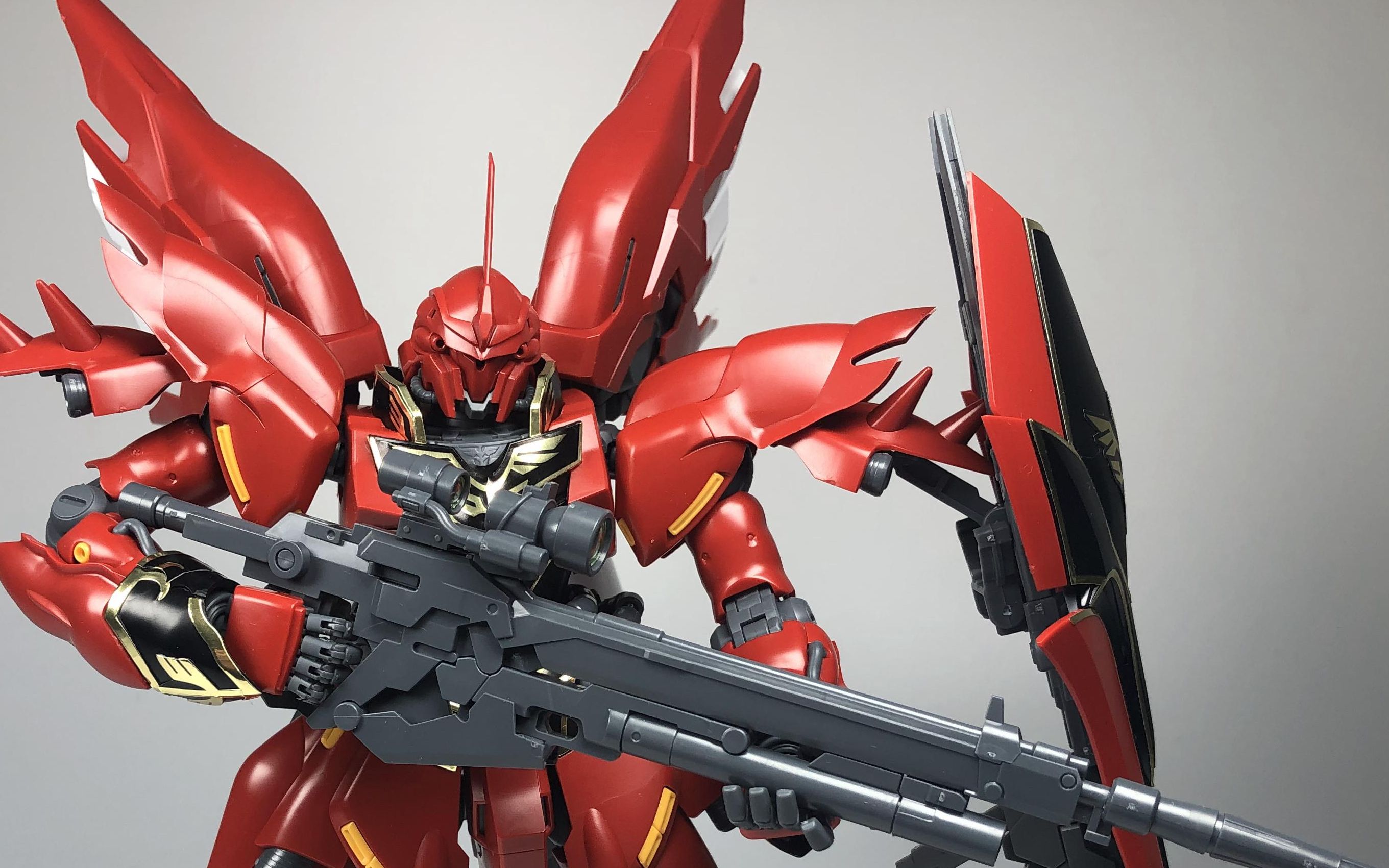 b站购买万代mg新安洲ova版组装完成