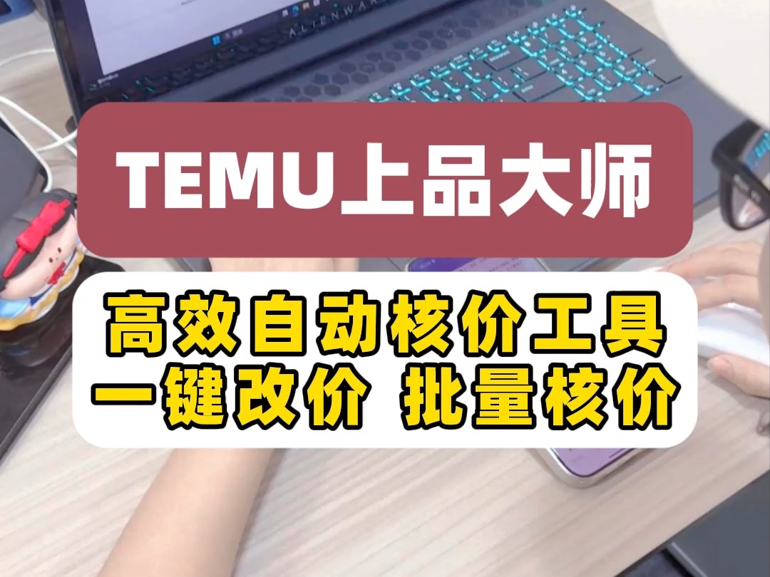 TEMU一键修改申报价 批量快速核价哔哩哔哩bilibili