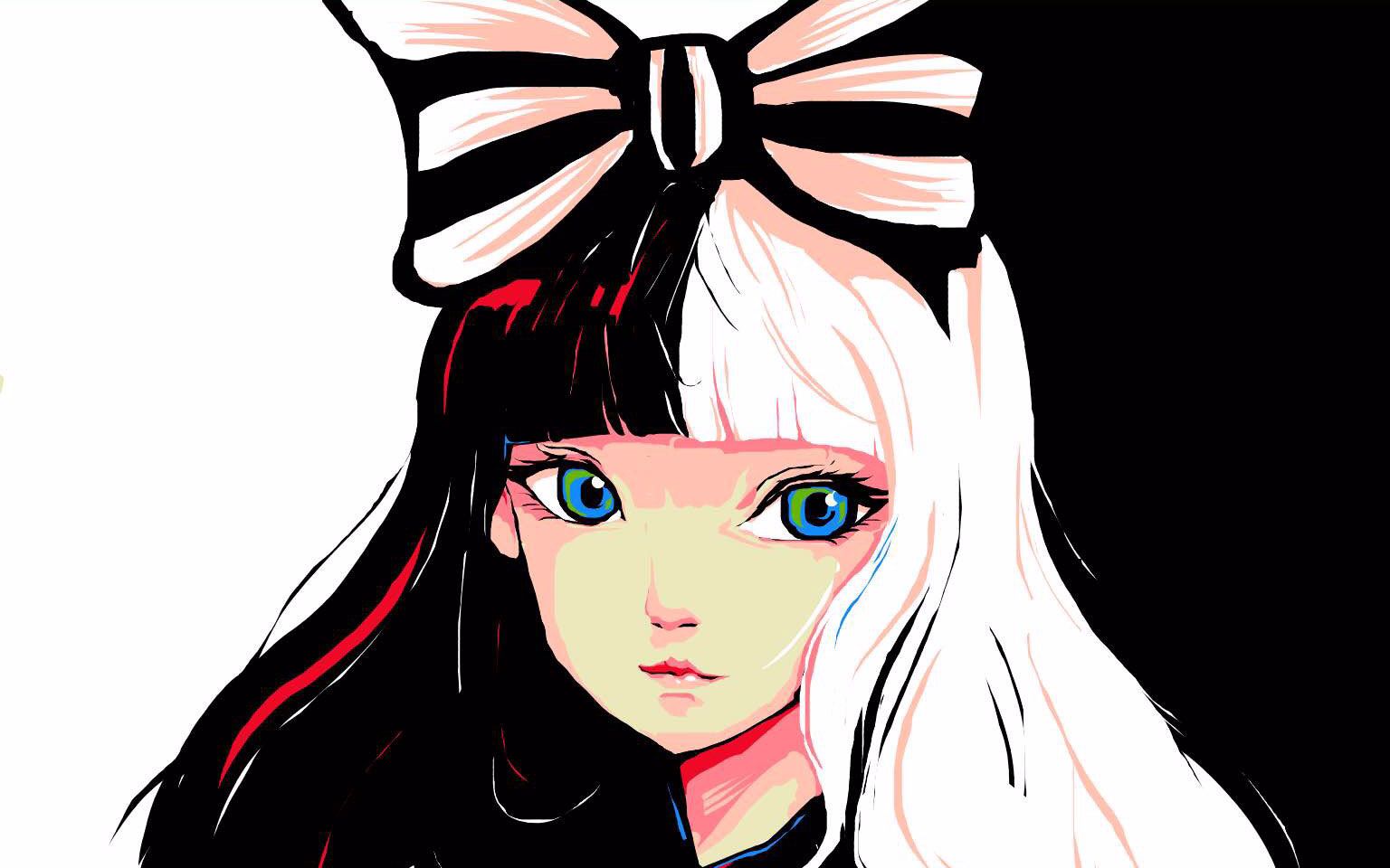 你画我猜灵魂画师作品手机指绘全世界我最小仙女byzico