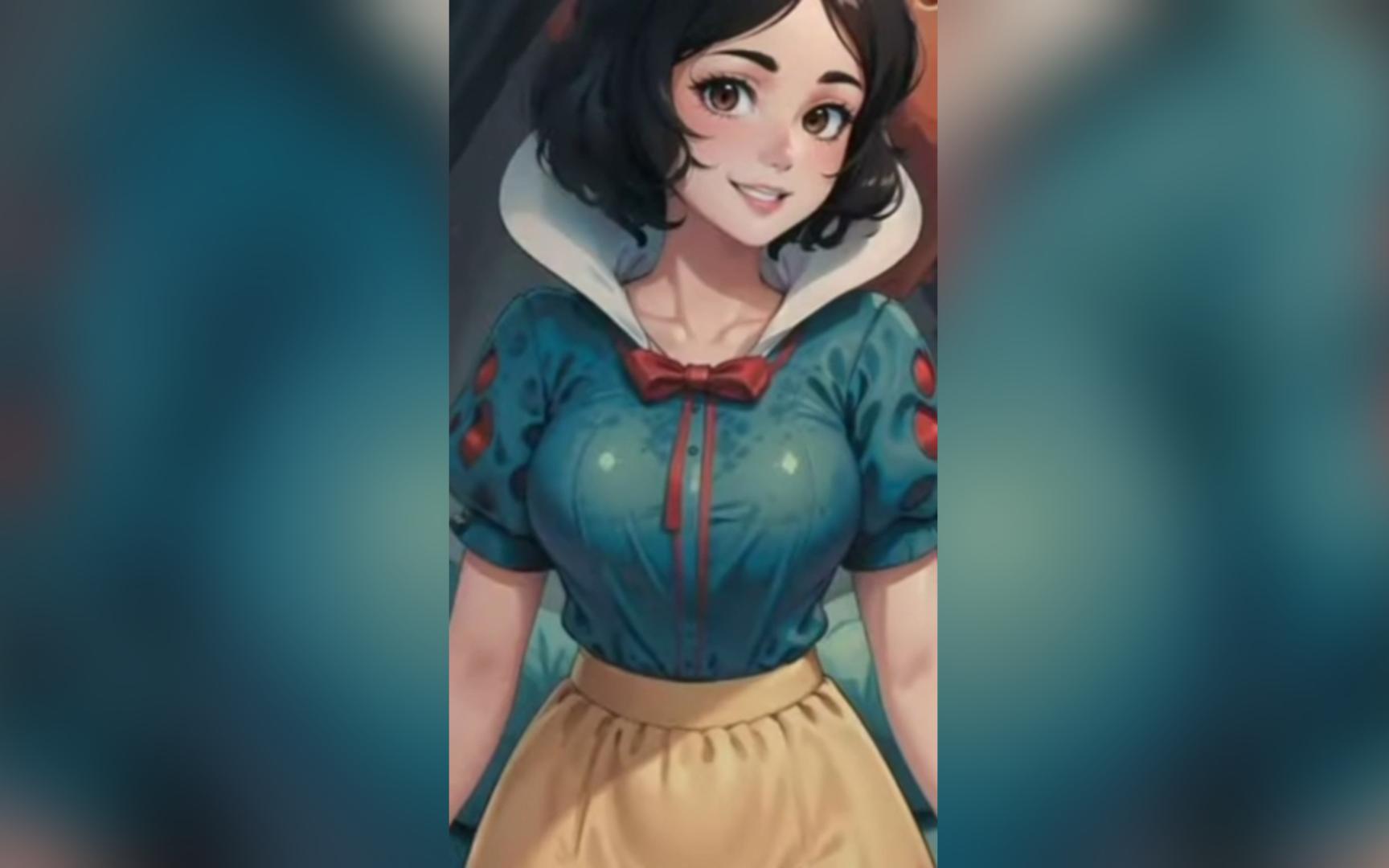 来自迪士尼动画里的辣妹们