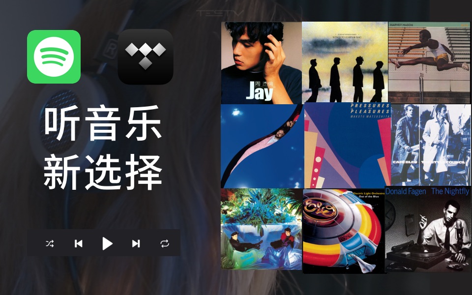 [图]网易云和QQ之外，还能用什么听音乐？-Spotify 和 Tidal【值不值得买第502期】