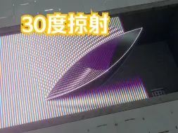 Download Video: 趣味实验：30度掠射凸透镜