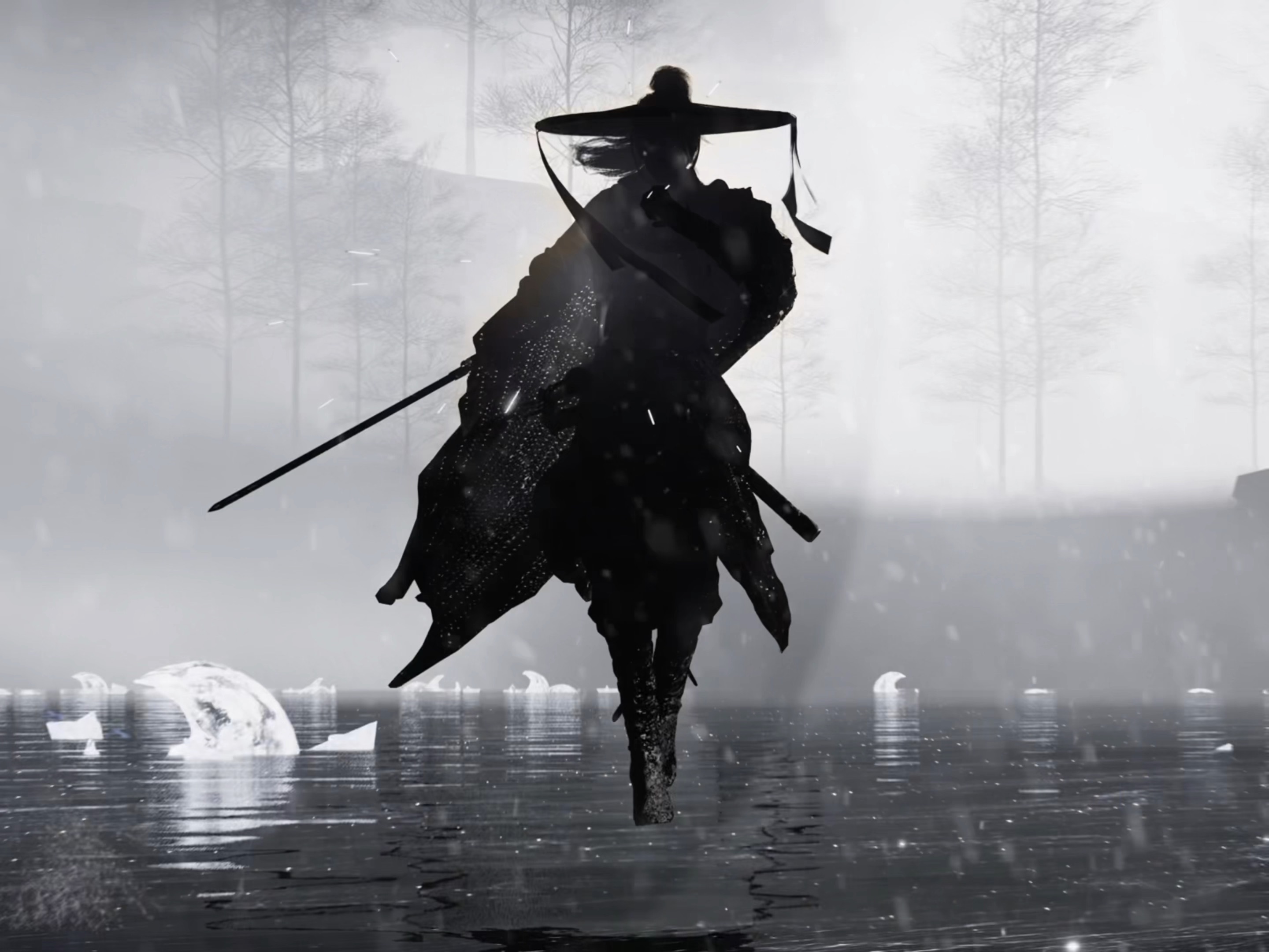 笑谈天地似无情,看淡生死不由命,燕云武侠风水墨转场