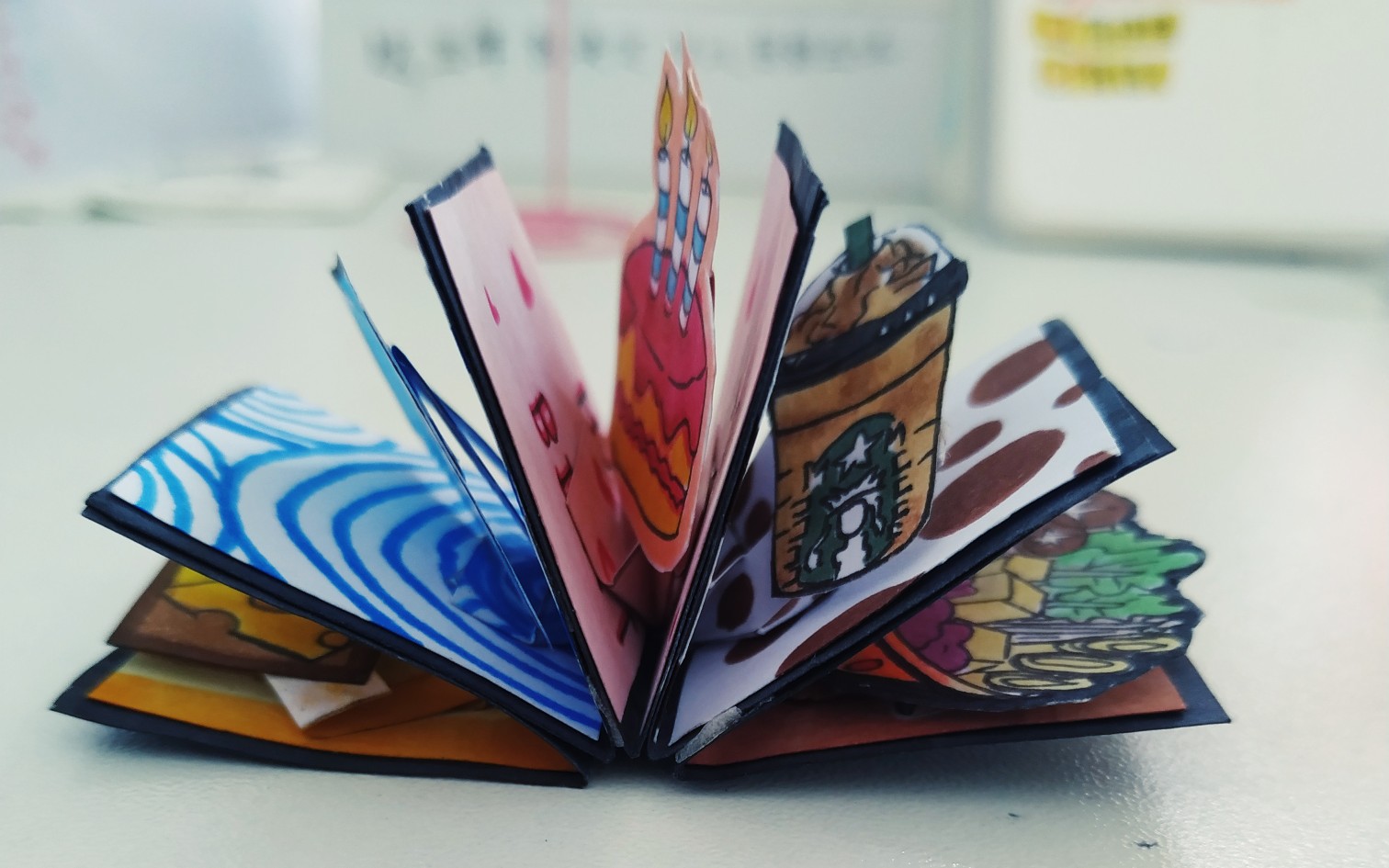 精美立体书-(食物物语)