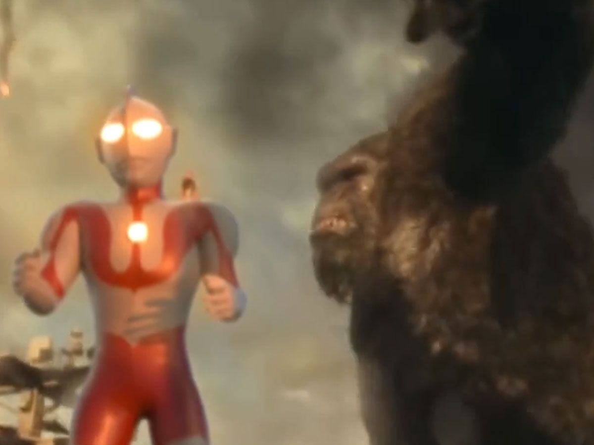 金刚与奥特曼大战哥斯拉?