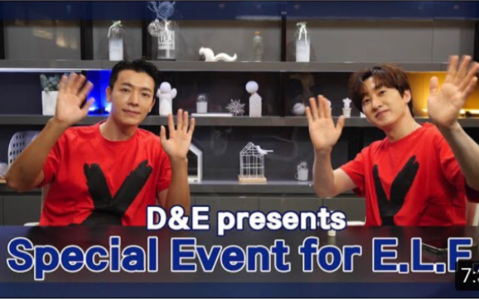 【李东海】Special Event for E.L.F. with D&E哔哩哔哩bilibili