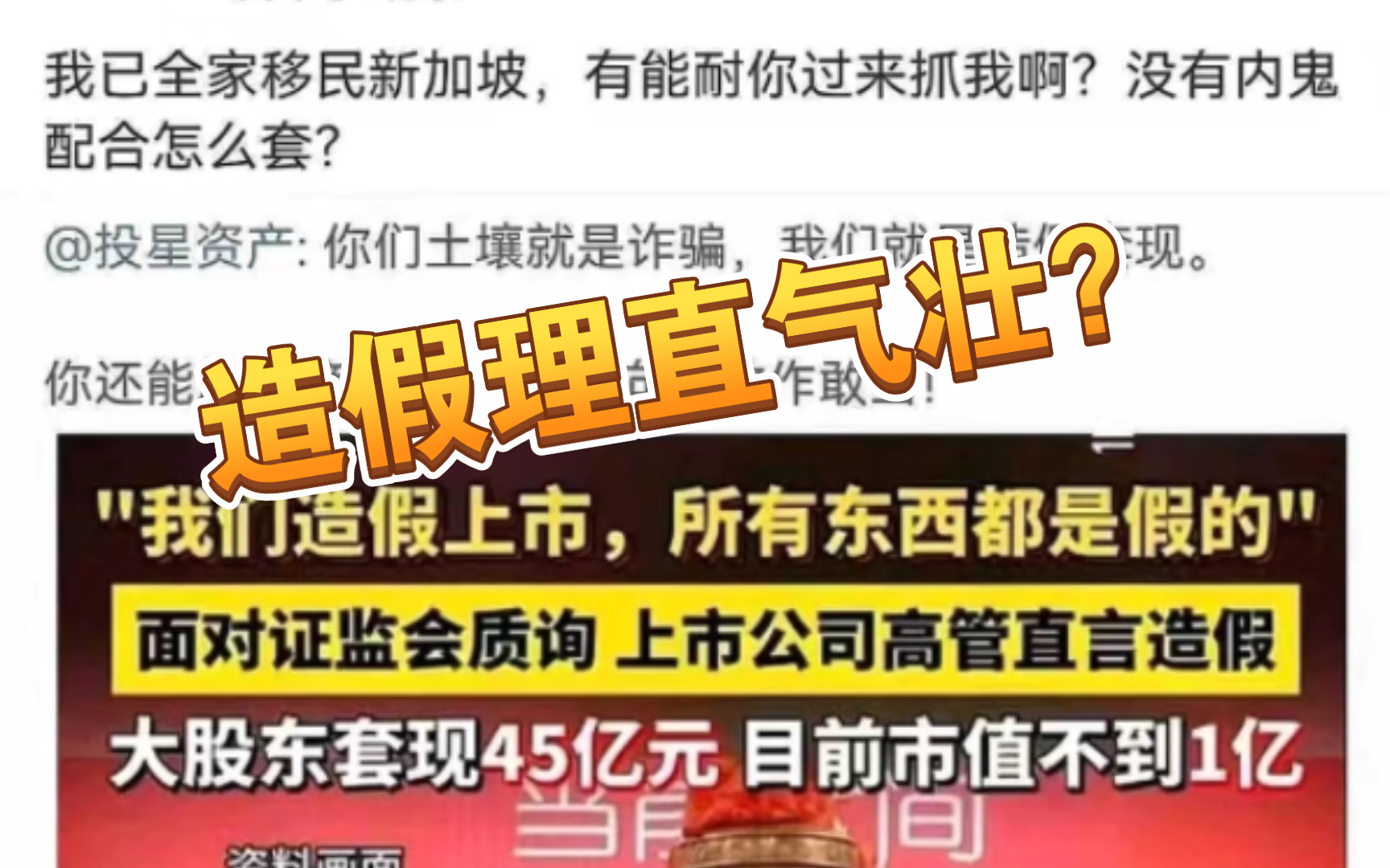 A股ST美尚这么牛?＂我们造假上市,所有东西都是假的!＂哔哩哔哩bilibili