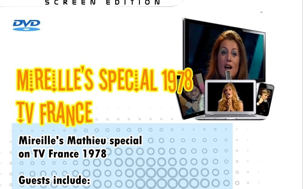 Mireille Mathieu 米雷耶ⷩ鬨’‚厄  Special 1978哔哩哔哩bilibili