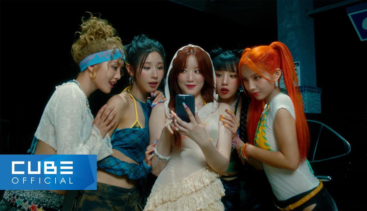 G)I-DLE】- 'Klaxon' M/V_哔哩哔哩_bilibili