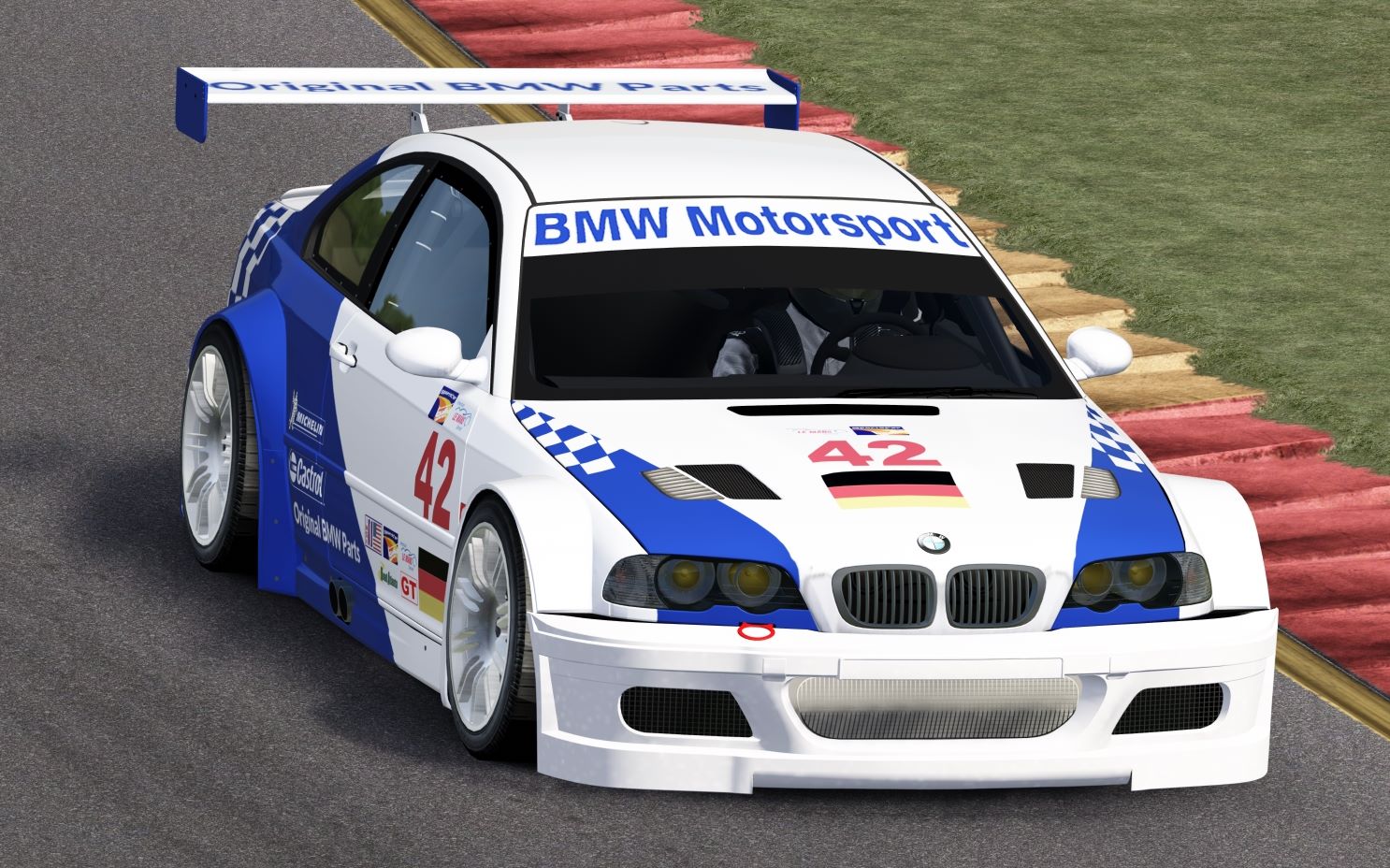 神力科莎mod车辆分享#156-宝马m3 e46 gtr_哔哩哔哩_bilibili