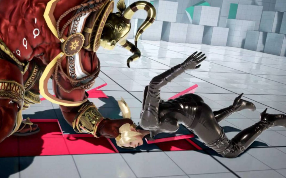 铁拳7-慢动作看妮娜被奇怪生物大招合集